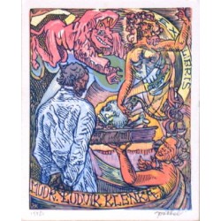 Ex libris MUDR. Ludvík Klenka