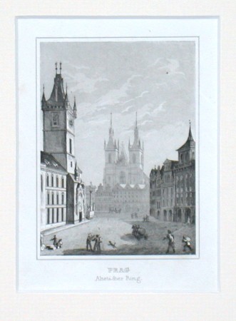 Prag. Altstädter Ring - Staré mapy na prodej