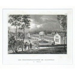 Der Ferdinadsbrunnen bei Marienbad in Böhmen