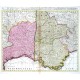 Pars inferioris principatus Languedoci, Provinciae, Delphinatus  novissime in lucem emissa - Antique map