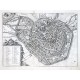 Erphordia - Erdfurt - Alte Landkarte