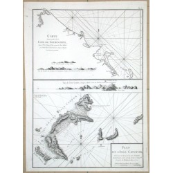 Carte  de la Cote de Cochinchine - Plan de l'Isle Condor