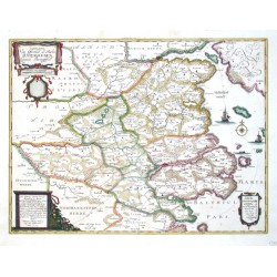 Landcarte Vom Osterheile des Ambtes Hatersleben