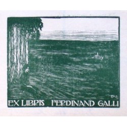 Ex libris Ferdinand Galli