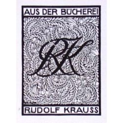 Aus der Bücherei Rudolf Krauss