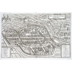 Freiburg im Breisgau, Kupferstich, Merian, 1643