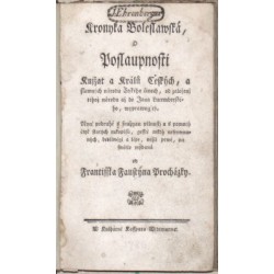 Kronyka boleslavská