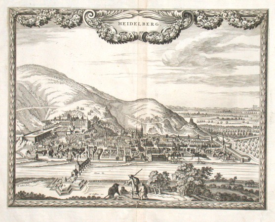 Heidelberg - Old maps for sale