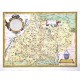 Moraviae, qvae olim Marcomannorvm sedes - Antique map