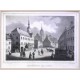 Marktplatz zu Pirna - Antique map