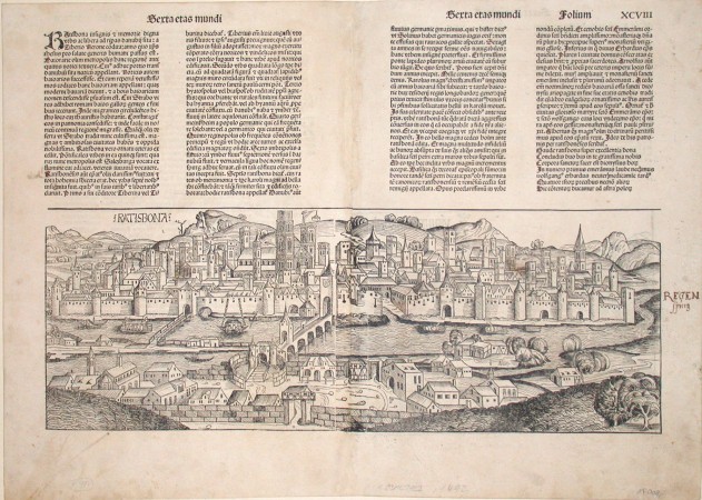 Ratisbona - Old maps for sale