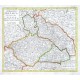Nuova Carta del Regno di Boemia - Antique map