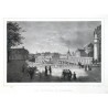 Der Zwinger in Dresden, lithograph, Semmler, Bürger, 1845