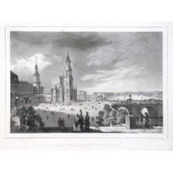 Der Schlossplatz zu Dresden