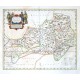Qvangsi, Sinarum Imperii Provincia decimatertia - Antique map