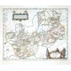 Qveichev, Imperii Sinarvm Provincia decimaqvarta - Antique map