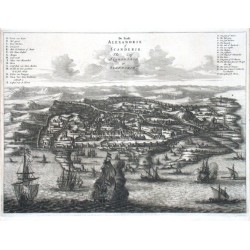 De Stadt Alexandrie of Scanderik. The City Alexandria or Scanderik