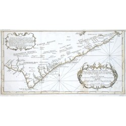 Fortsetzung der Karte von der Küste von Guinea