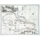 Insulae Americanae in Oceano Septentrionali - Alte Landkarte