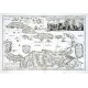 Archipelagi Americani delineatio geographica - Antique map