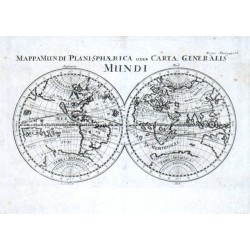 Mappa Mundi Plani-Sphaerica oder Carta Generalis Mundi
