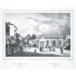 Das Schlangenbad in Teplitz. Le Schlangenbad a Teplitz