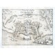 Metropolis Caneae in Candia  Canea vom Türcken Belägert Ao 1645 - Alte Landkarte