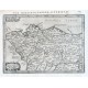 Gallicia, Legio, et Asturias de Oviedo - Antique map