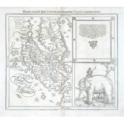 Sumatra ein grosse Insel / so von den alten Geographen Taprobana genennet worden