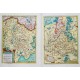 Turingiae Noviss. Descript. - Misniae et Lusatiae Tabula - Antique map
