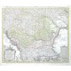 Hvngariae  tabvla - Antique map