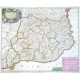 Principaute de Catalogne ou sont Compris Les Comtes de Roussillon et de Cerdagne - Antique map