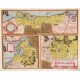 Pomeraniae, Wandalicae Regionis, Typ. - Antique map