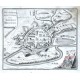 Die Königlich befreyte Bergstadt Bömisch Budweis - Alte Landkarte