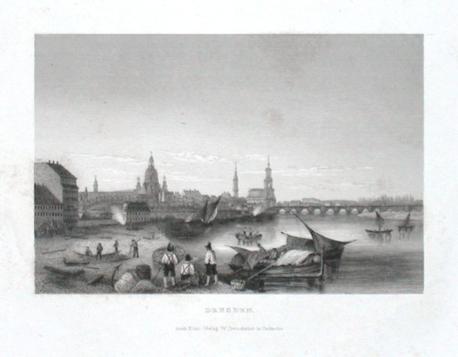 Dresden - Verkauf alter Karten