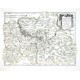 Die Markgrafschaft Niederlausitz - Antique map