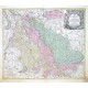 Mappa geographica, continens  Electoratum Coloniensem - Alte Landkarte