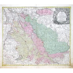Mappa geographica, continens  Electoratum Coloniensem