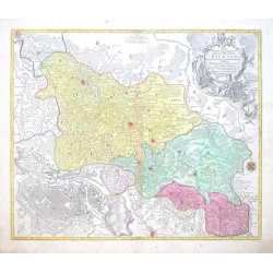 Nova Mappa Geographica totius Ducatus Silesiae