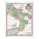 Neapolitani Regni Tabula - Antique map