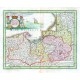 Regni Prussiae accurata delineatio - Stará mapa