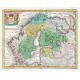 Sueciae Regnum cum vieinis Regionibus - Antique map
