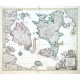 Insularum Danicarum - Antique map