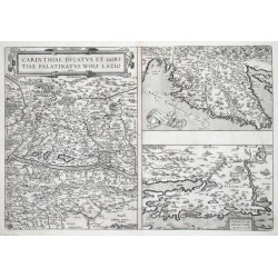 Carinthiae Ducatus - Histriae tabula - Zarae, et Sebenici descriptio