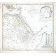 Karte von Egypten - Alte Landkarte