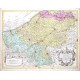 Comitatus Flandriae descriptio - Alte Landkarte