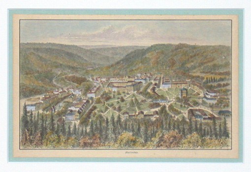 Marienbad - Staré mapy na prodej