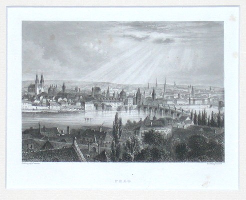 Prag - Staré mapy na prodej