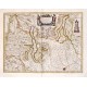 Parte Alpestre dello Stato di Milano, con il Lago Maggiore di Lugano, `e di Como - Antique map