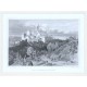 Der Hradschin in Prag - Antique map